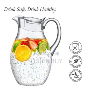 Clear Acrylic Water Pitcher Jug