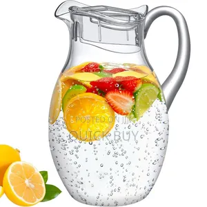 Clear Acrylic Water Pitcher Jug