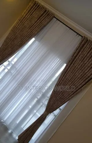 Dark Brown Curtains Good for Home Use