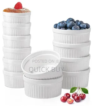 12pcs 8inch Ramekins Bowls Set