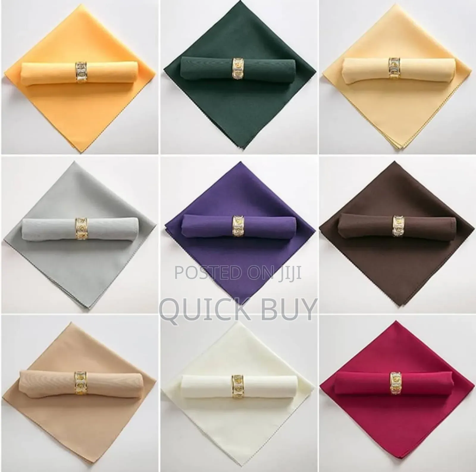 10pcs Hotel Quality Resusable Napkins Set