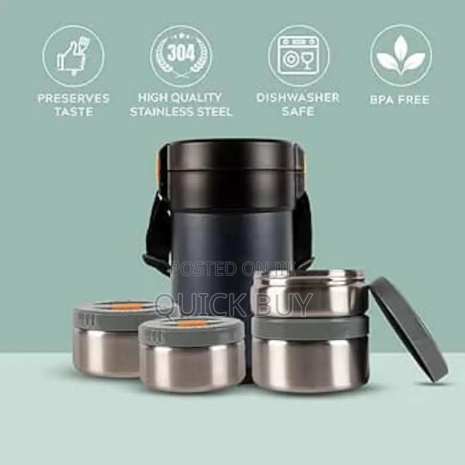 Lunch Box With Insulated Bag