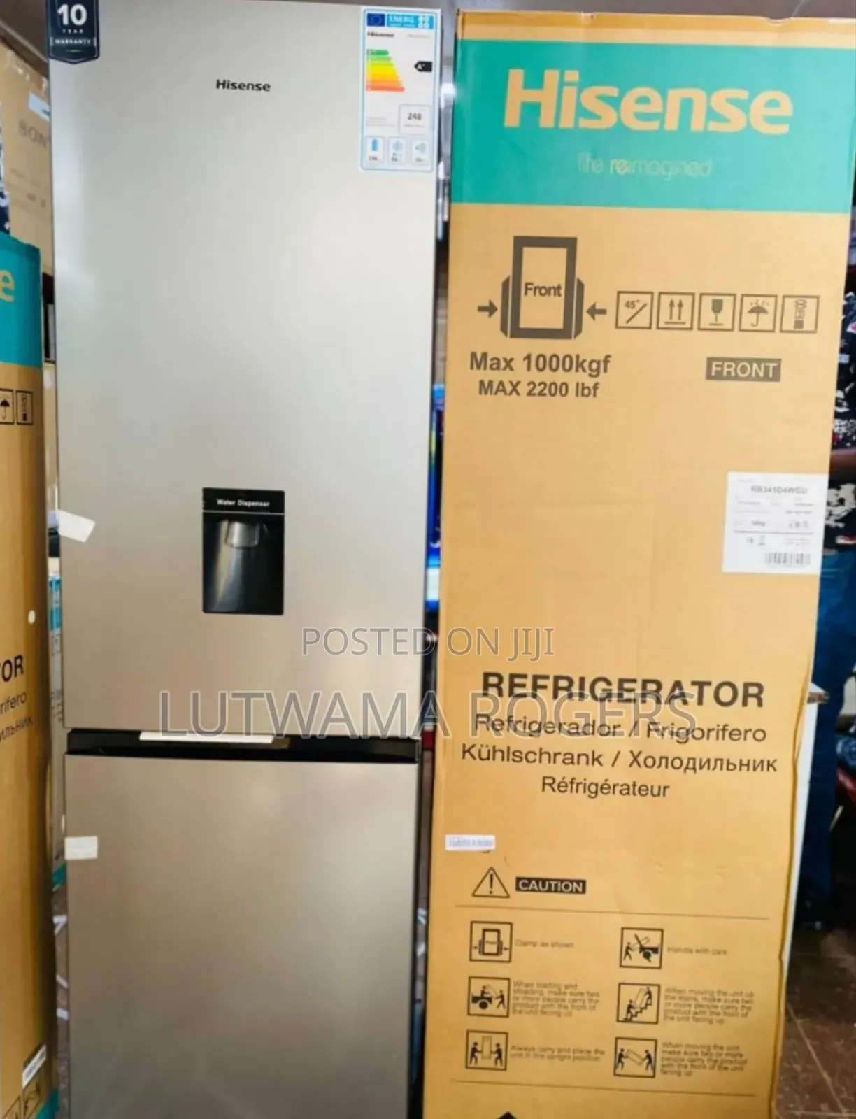 341 Hisense Fridge