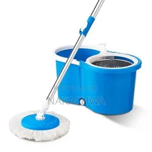 Pin Mop and Bucket With Wringer Set