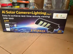 Solar Street Light With a 3 Video Camera Decoder