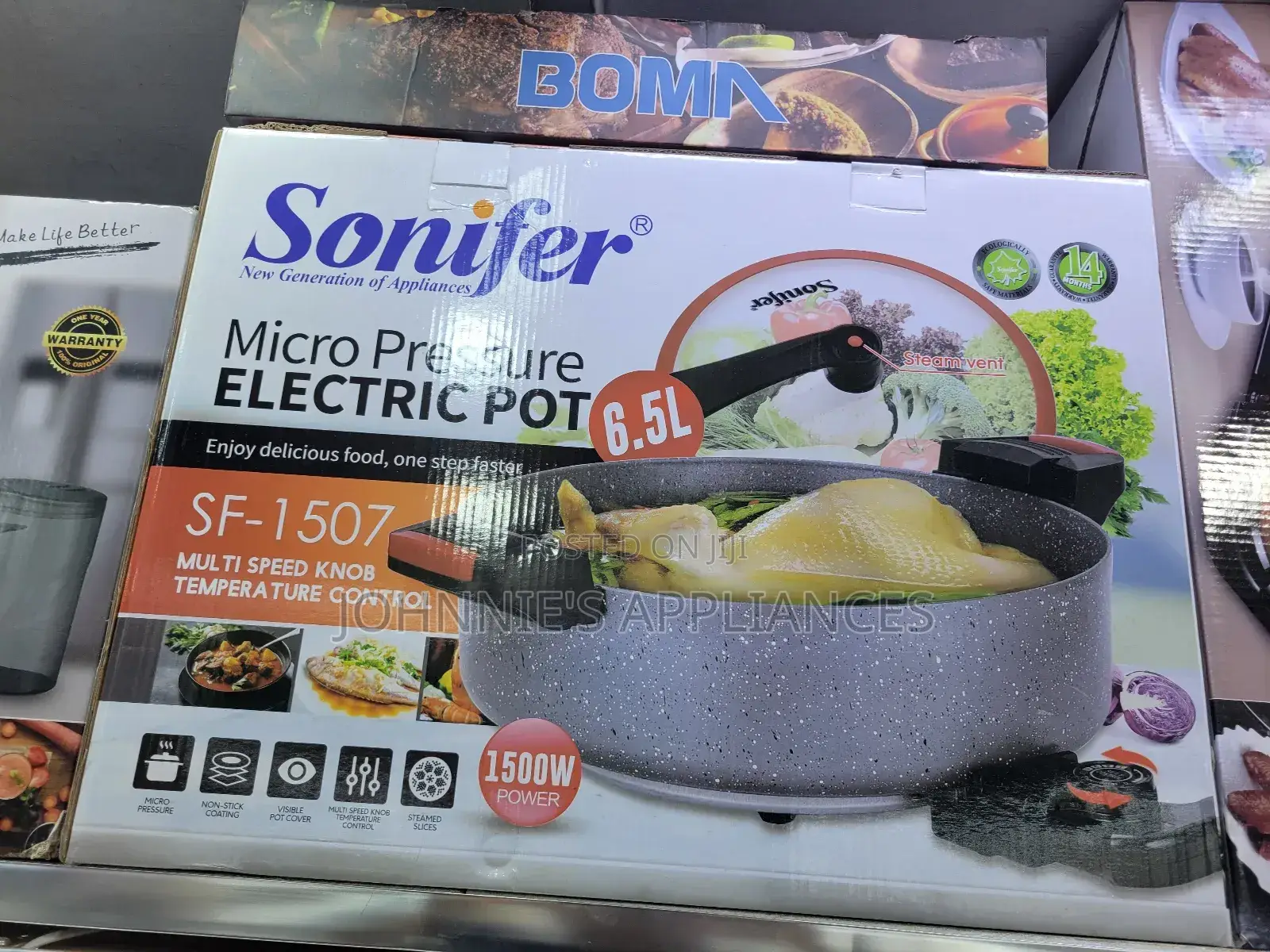 Sonifer Pressure Pot / Micro Electric Cooking Pot
