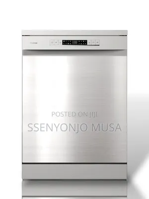 Hisense H13dess 13 Plates Setting Dishwasher, Inox Finish