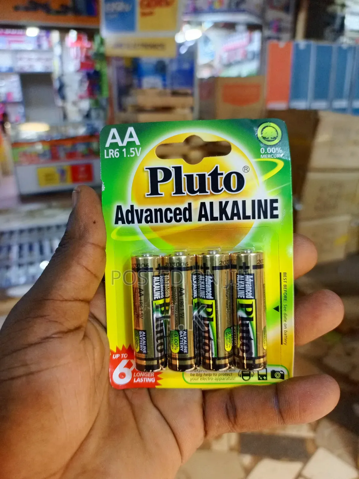 Pluto Advanced Alkaline Aa Lr6 1.5v Batteries.