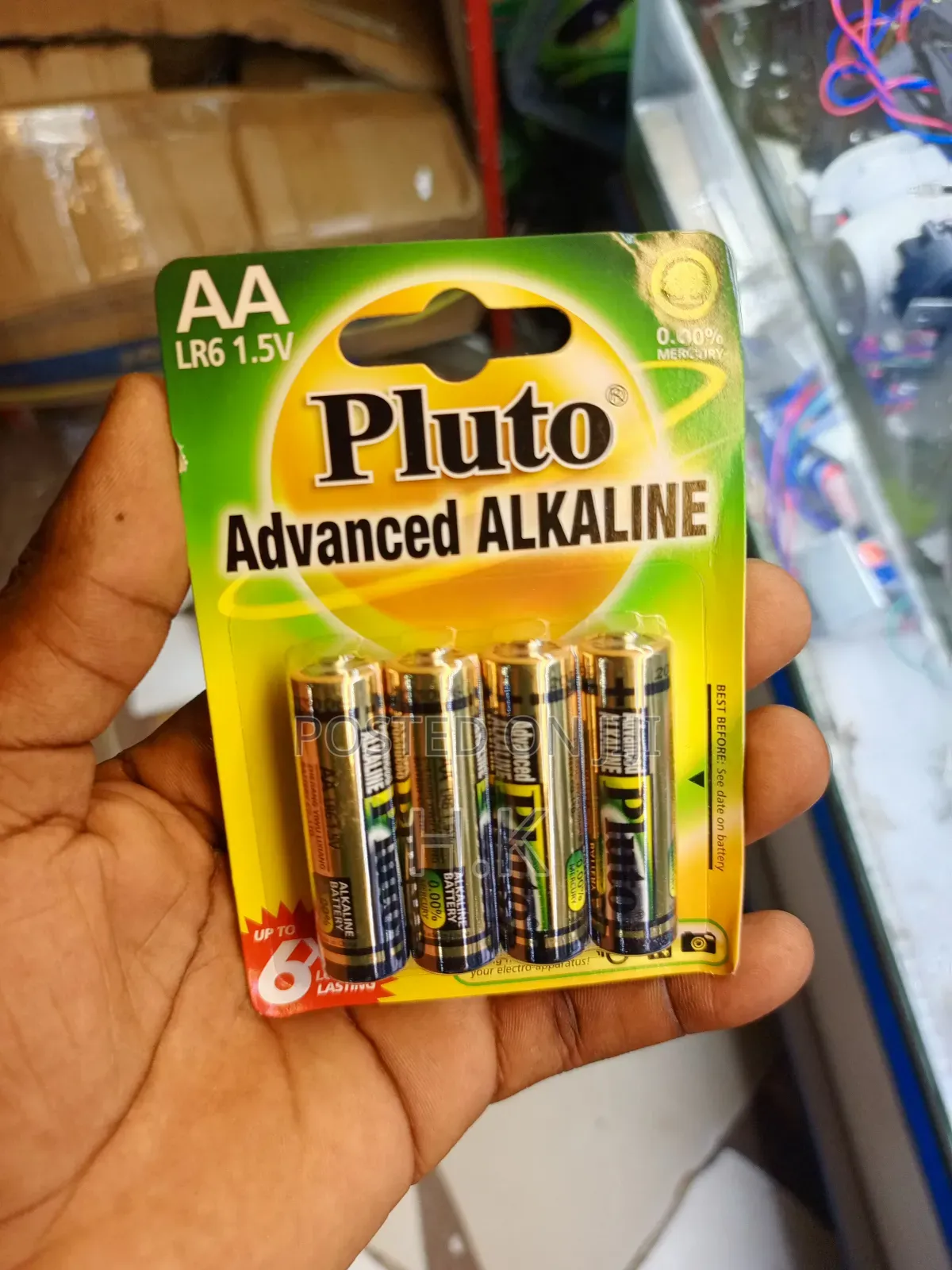 Pluto Advanced Alkaline Aa Lr6 1.5v Batteries.