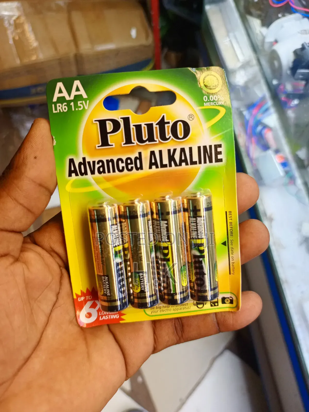Pluto Advanced Alkaline Aa Lr6 1.5v Batteries.