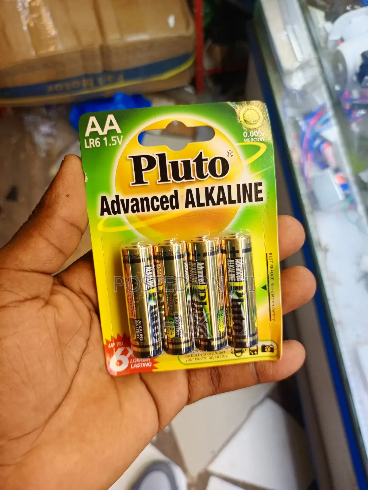 Pluto Advanced Alkaline Aa Lr6 1.5v Batteries.