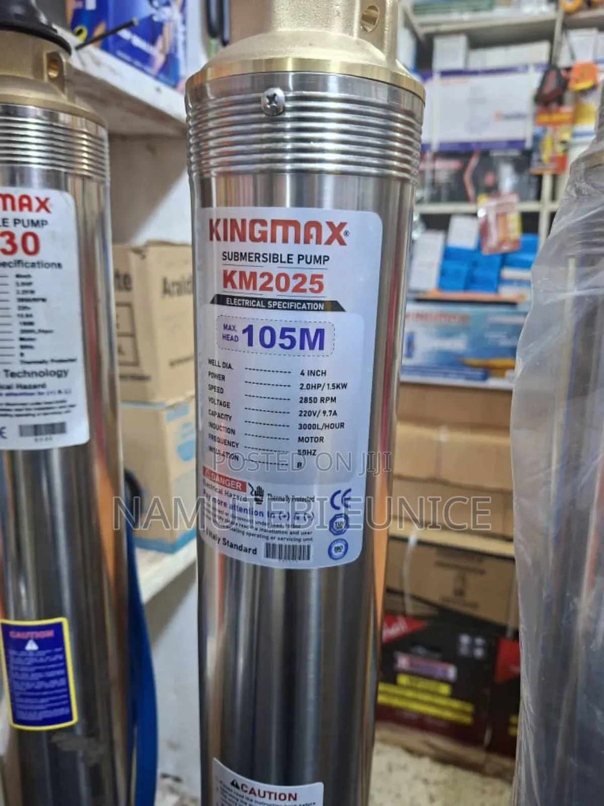 Submersible Pump 105 Head