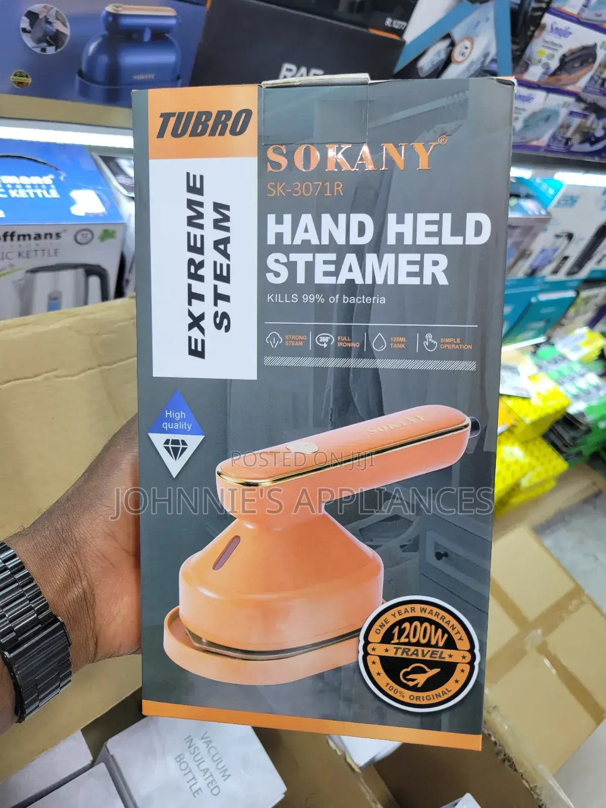Sokany Turbo Handheld Steamer Iron