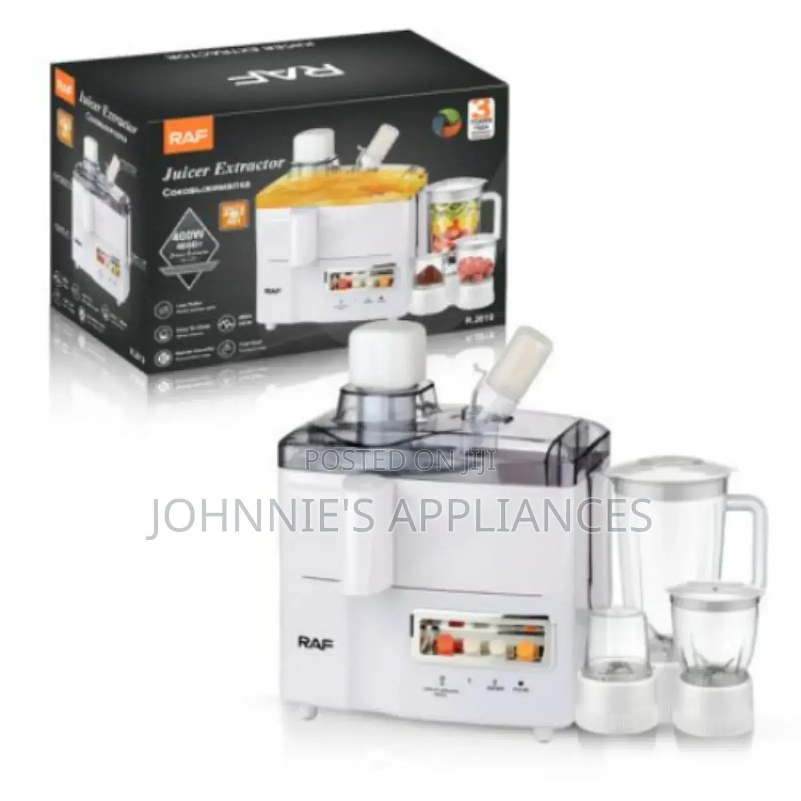 4in1 Raff Electric Juice Extractor and Food Processor