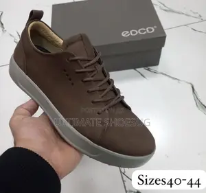 Ecco Gentle Leather Canvas