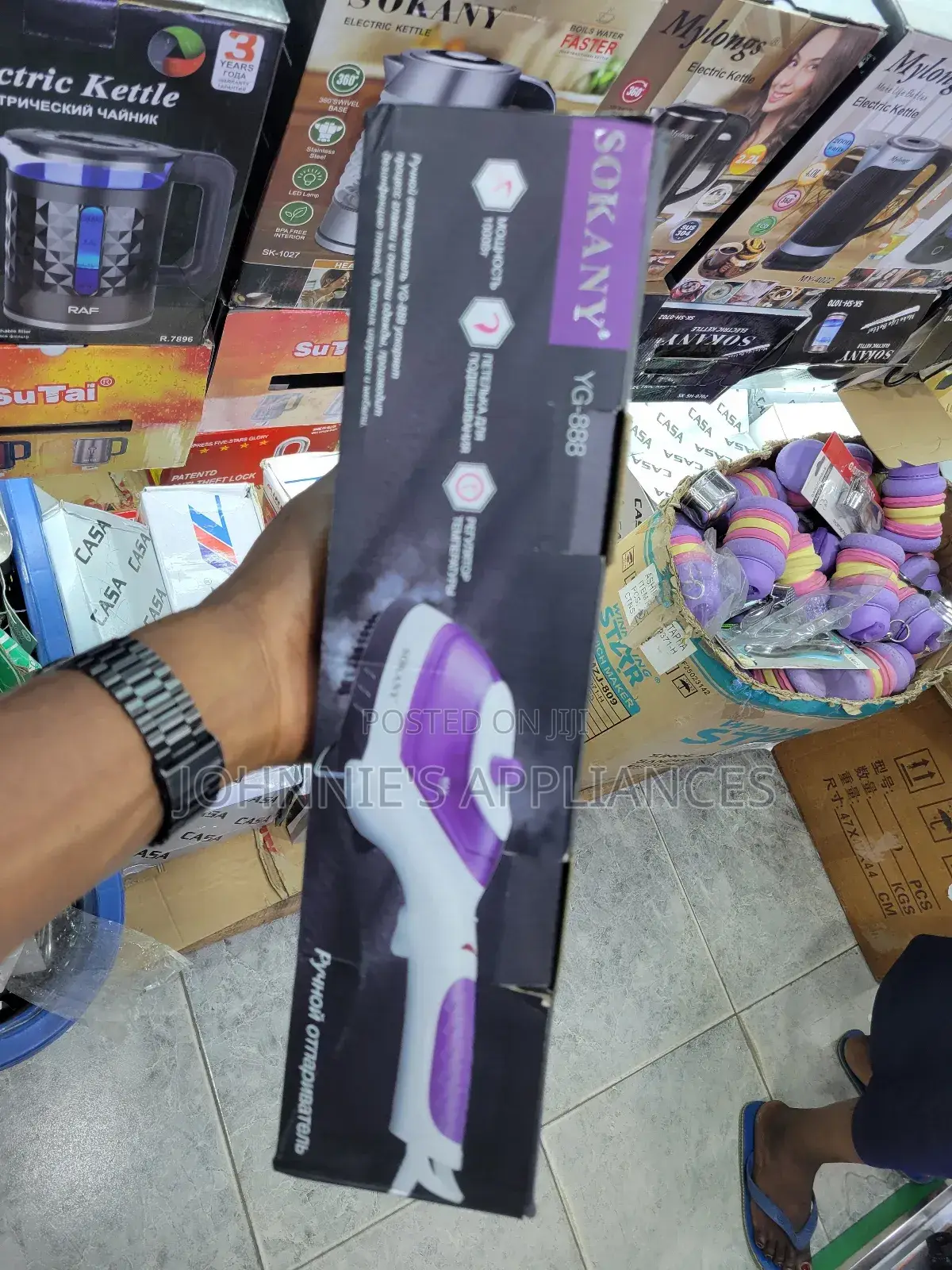 Sokany Potable Steam Iron