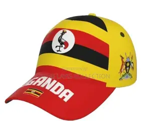 Ugandan Flag Baseball Caps