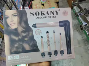 5in1 Sokany Hair Curler Set Machine