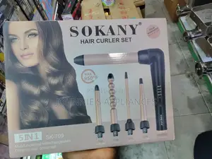 5in1 Sokany Hair Curler Set Machine
