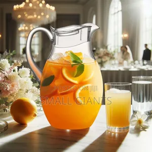 Clear Acrylic Water Pitcher Jug