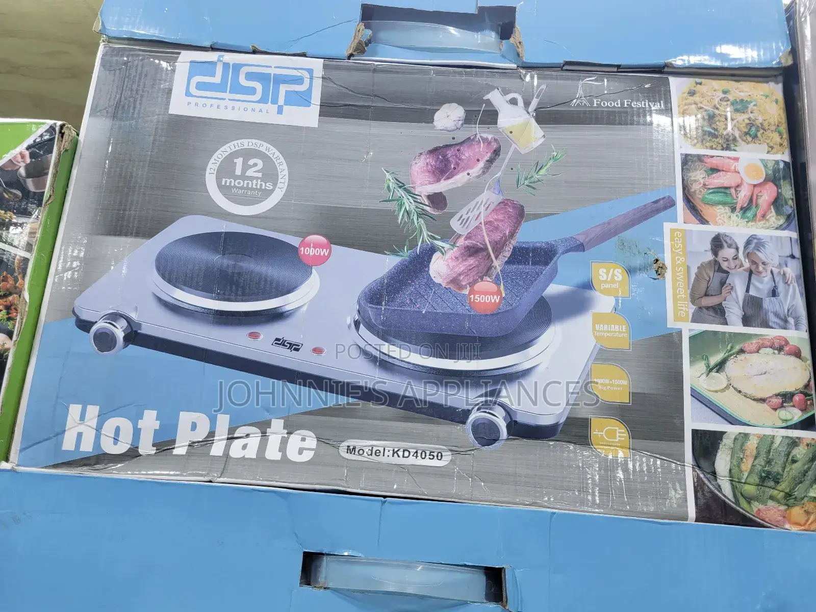 DSP Double Hot Plate Solid