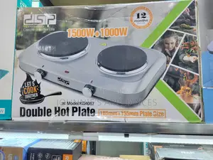 DSP Electric Double Hot Plate Solid