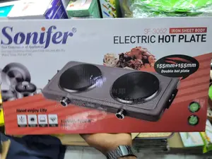 Sonifer Electric Double Hot Plate Solid