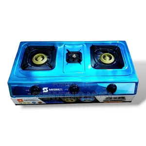 Sayona Sb-4501b Triple Burner Gas Cooker | Auto Ignition | Stainless.