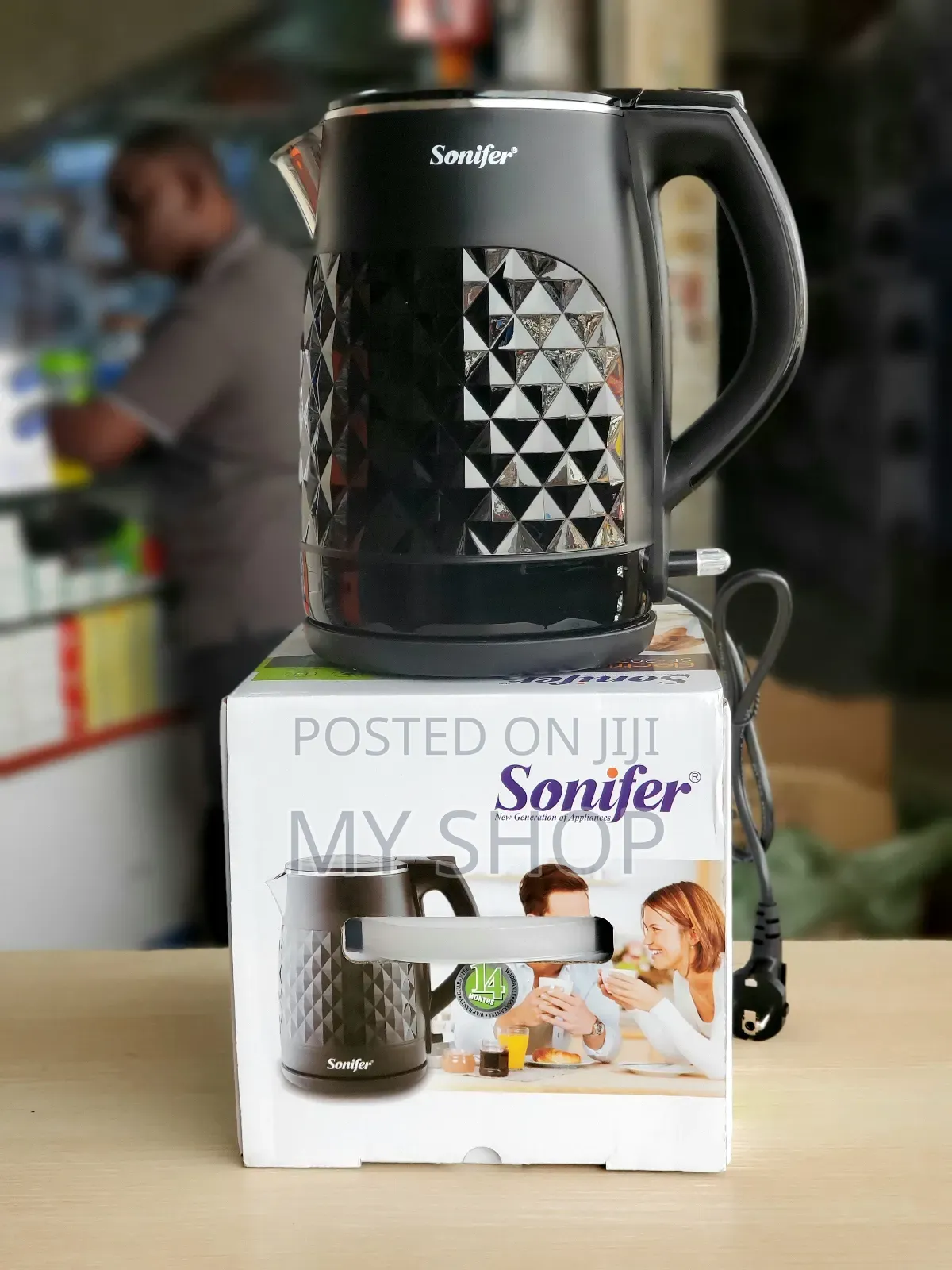 Black Electric Kettle