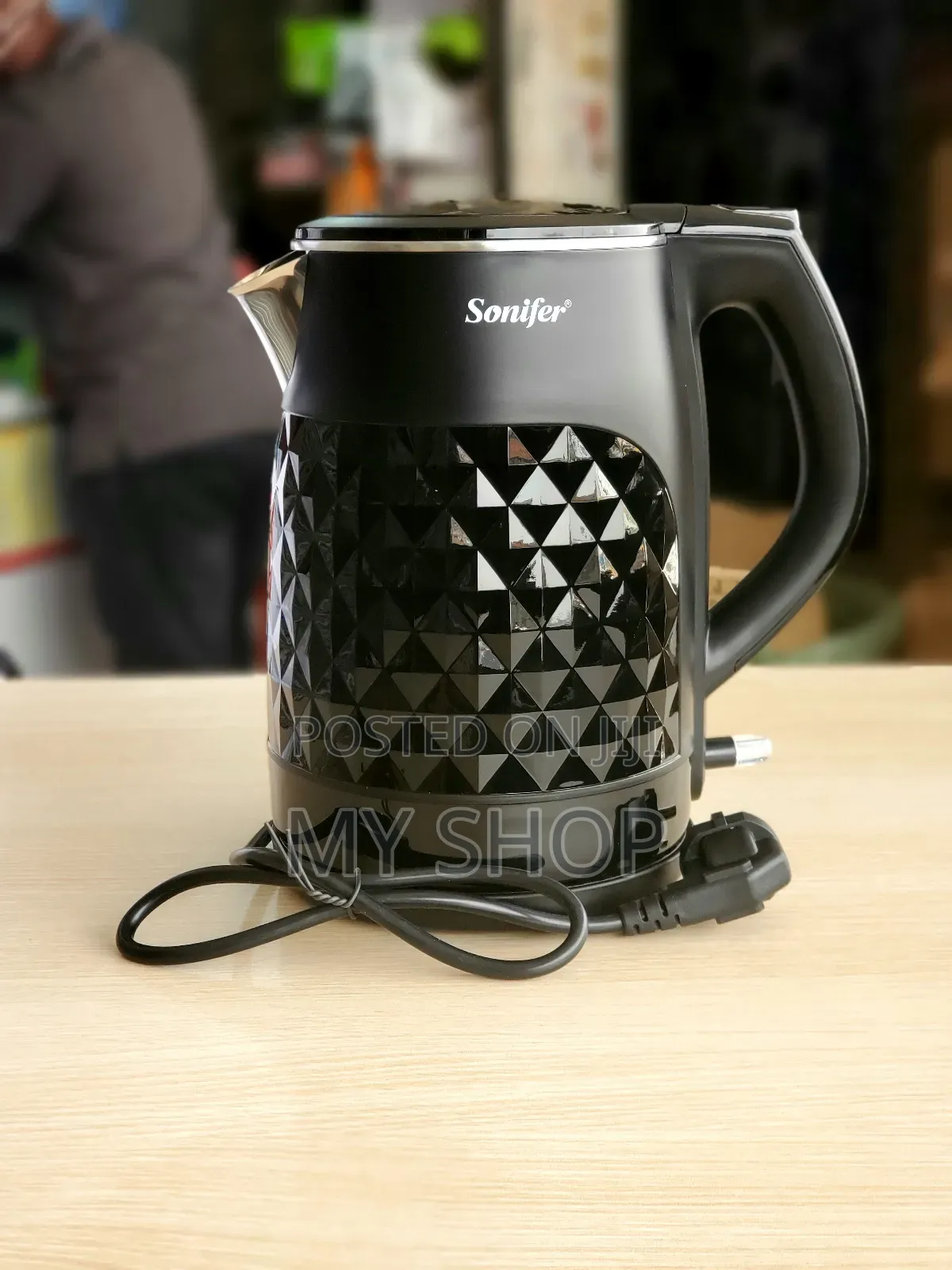 Black Electric Kettle