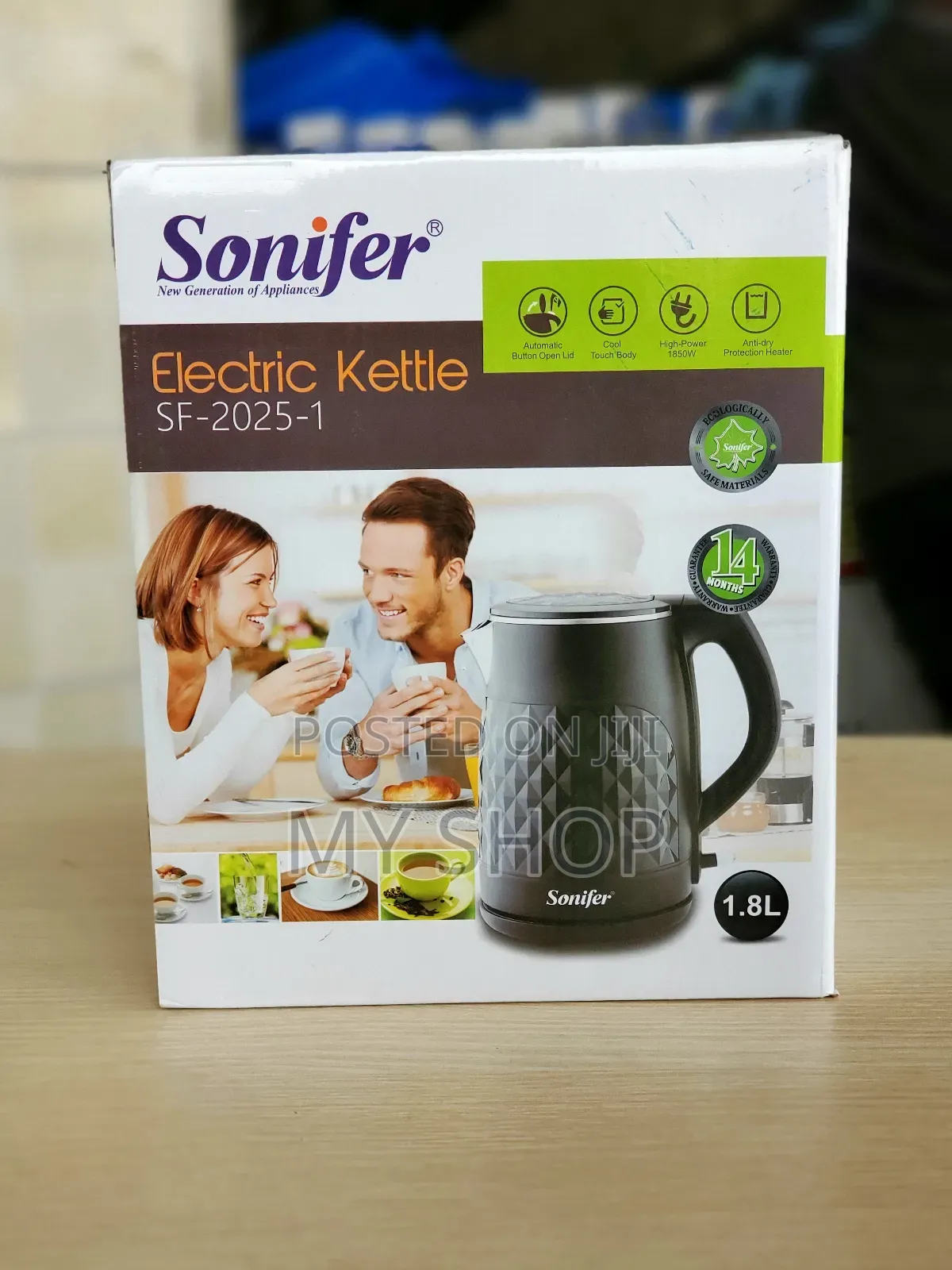 Black Electric Kettle