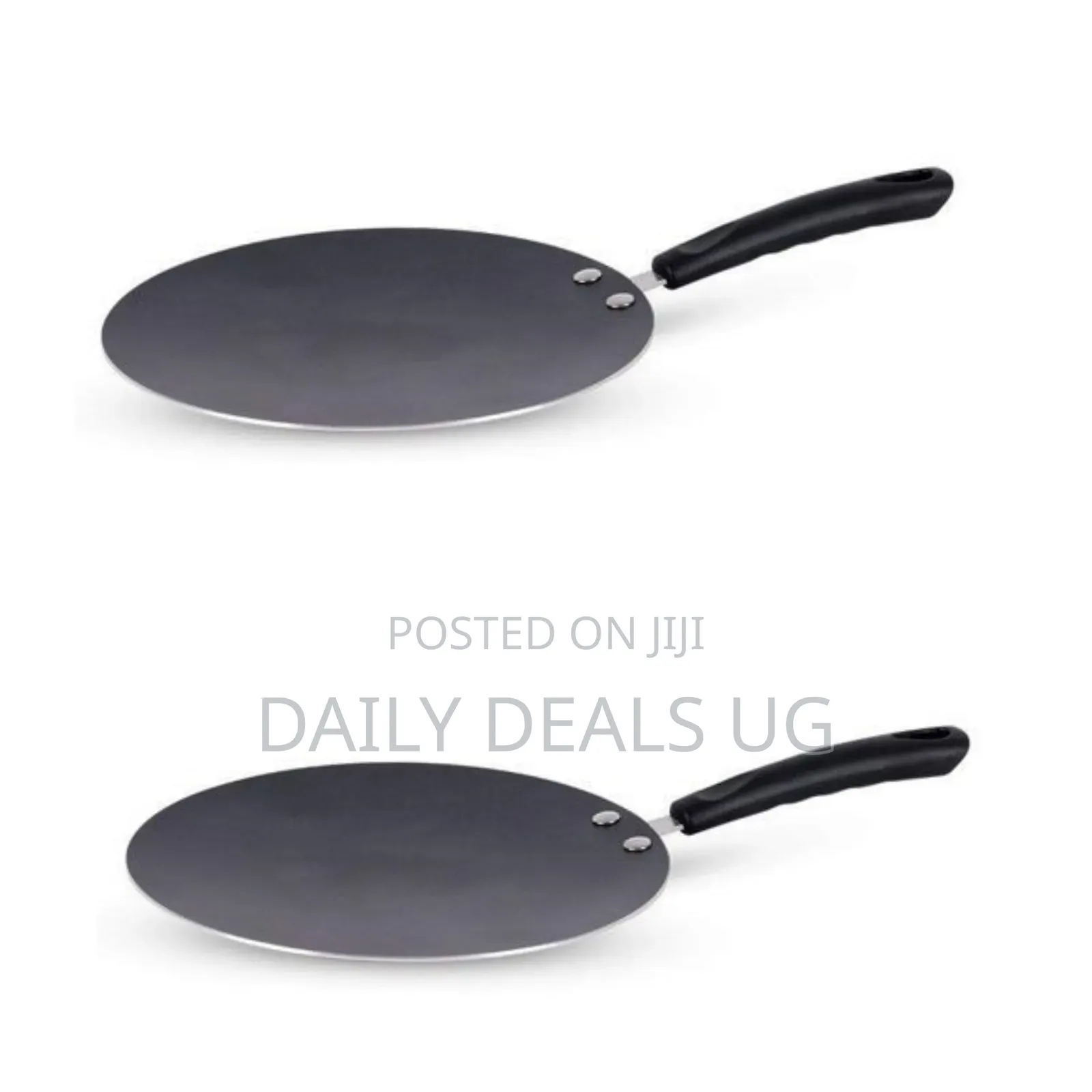 Pancake, Roti Bread, Egg,Chapati Frying Pan (30cm)-Black