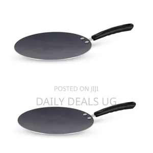 Pancake, Roti Bread, Egg,Chapati Frying Pan (30cm)-Black