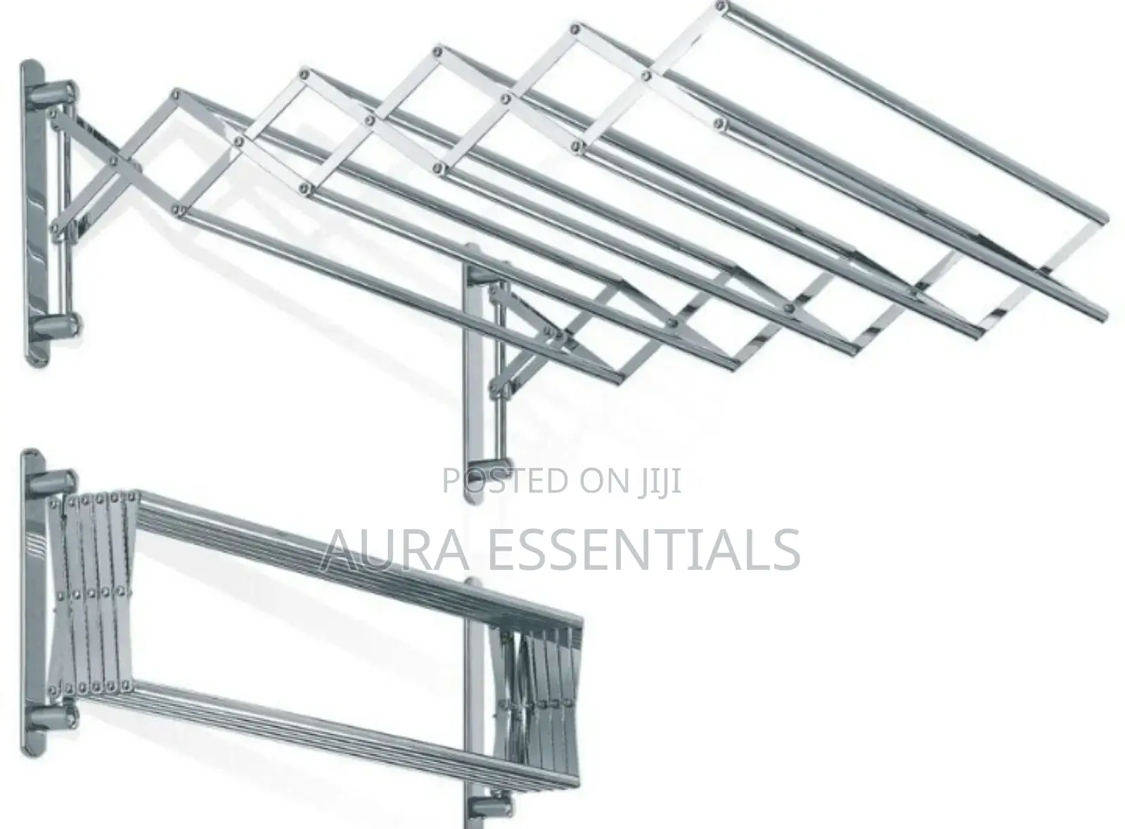Telescopic Wall Mounted Towel And Clothes Organisers