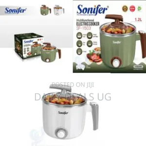 Sonifer 1.2l Portable Multifunctional Egg Boiler Soup Noodle Cooker