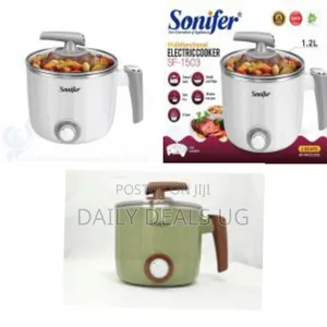 Sonifer 1.2l Portable Multifunctional Egg Boiler Soup Noodle Cooker