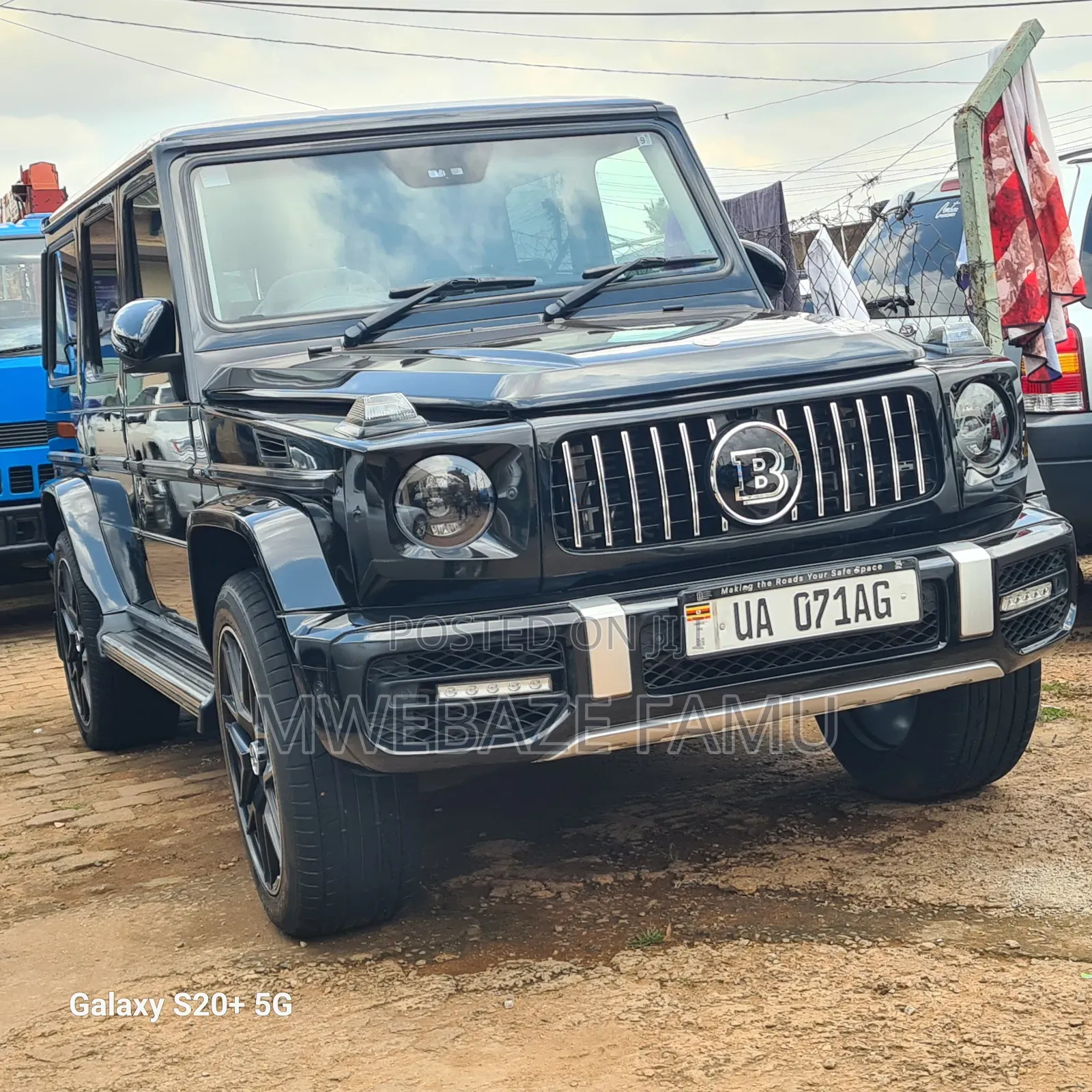 Mercedes-Benz Brabus G 800 2017 Black