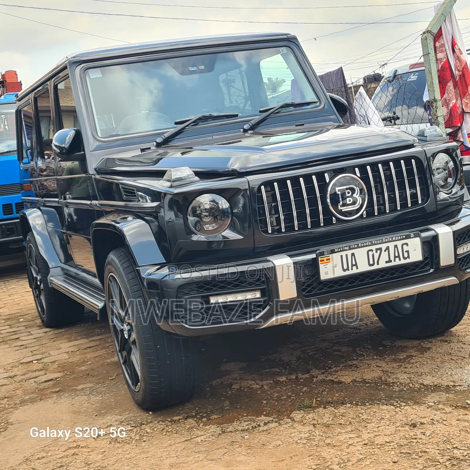 Mercedes-Benz Brabus G 800 2017 Black