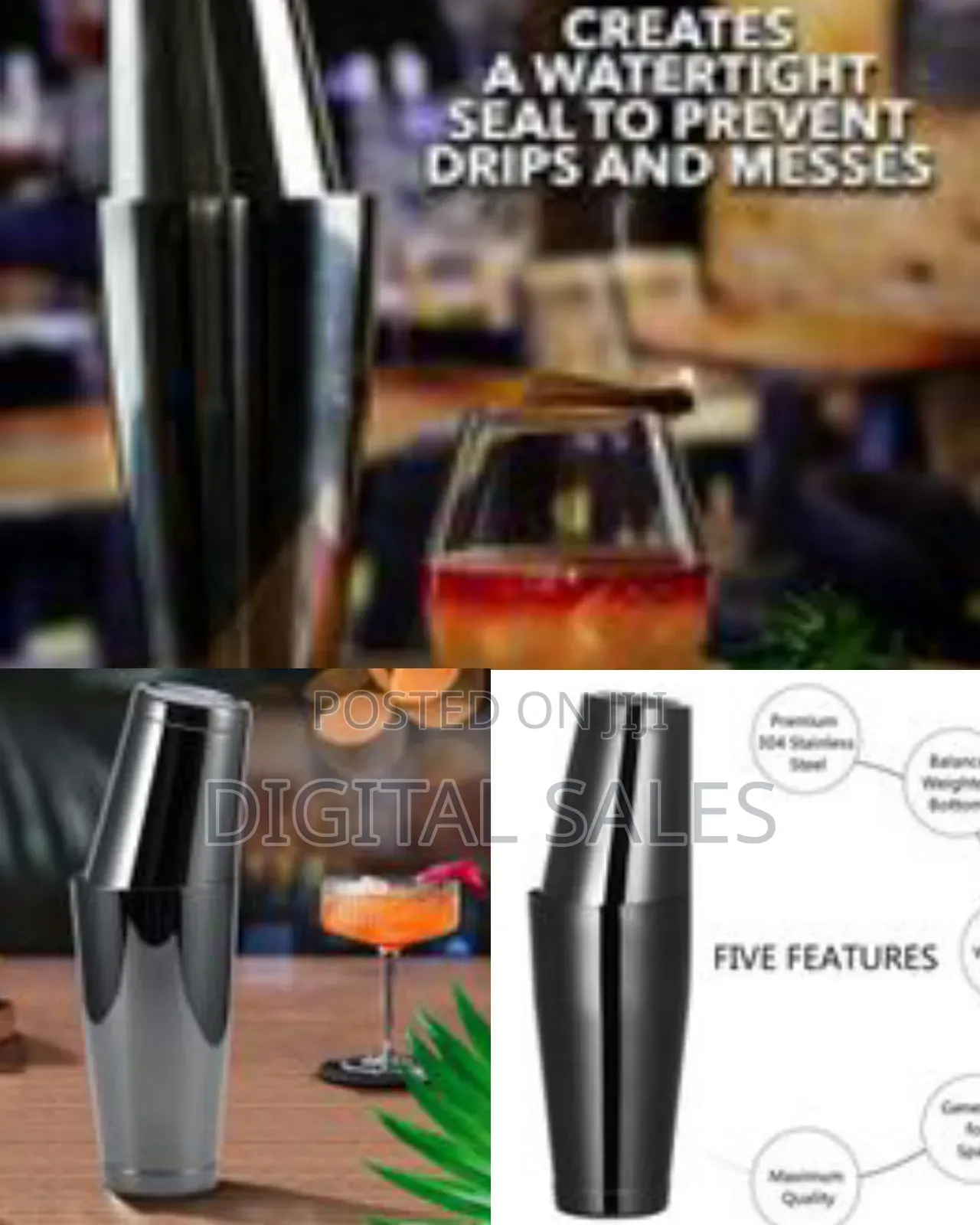 2pc Cocktail Making Set, Bartending Set 0