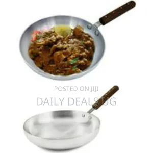 Aluminum Frying Pan - Silver