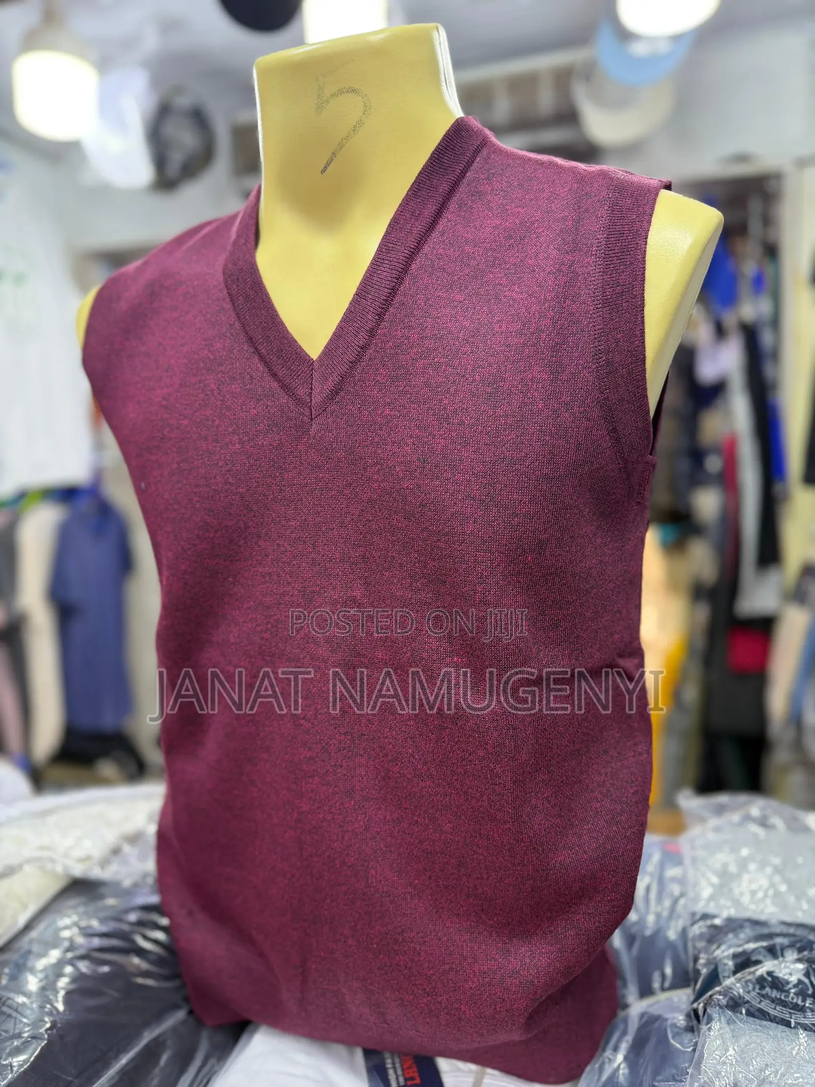 Sleeveless Sweaters Available in Different Colors and Sizes