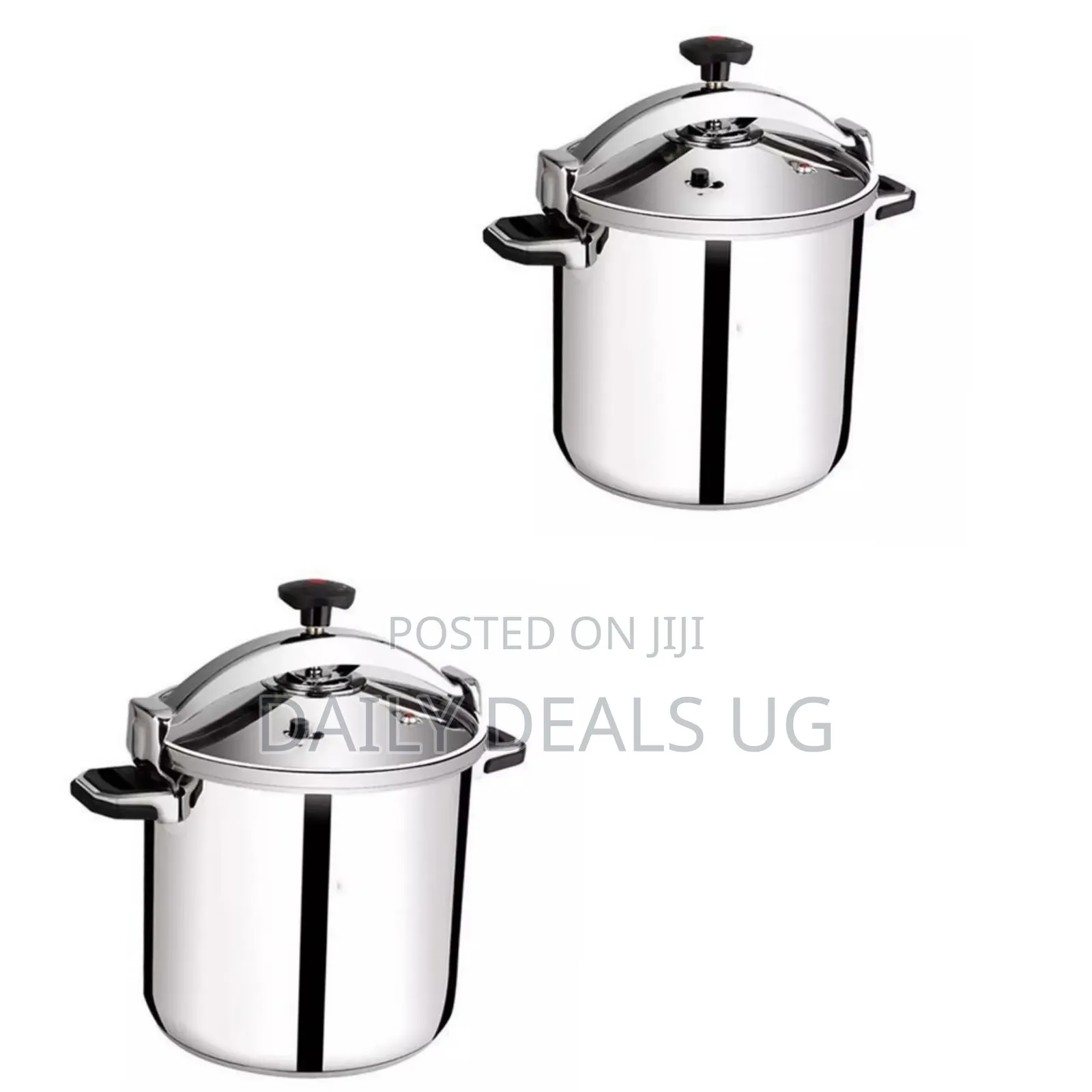 HTH 40l HTH Pressure Cooker Saucepan - Silver