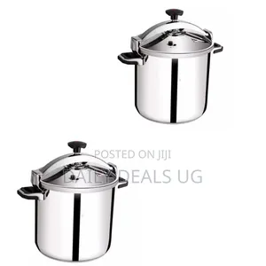 HTH 40l HTH Pressure Cooker Saucepan - Silver