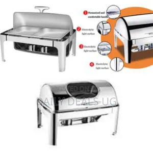 11 Litre Double Stainless Steel Chafing Dish, Chafing Dish Set Food