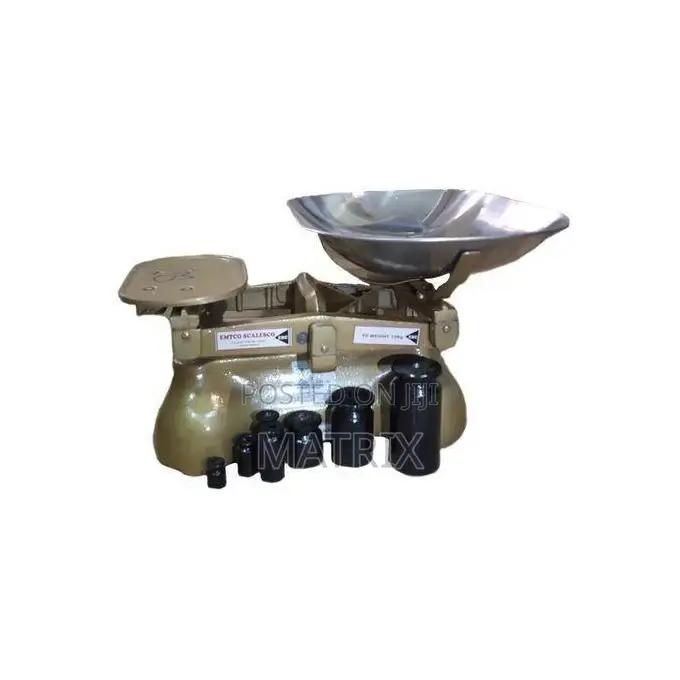 Certified Original Weighing Scale With 6 Stones