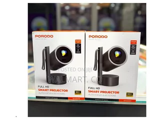 Porodo Full Hd Smart Projector Auto Focus and Keystone