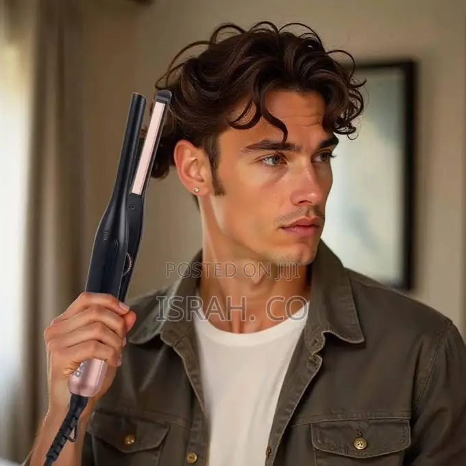 Automatic Shutdown Flat Iron Hair Straighteners for Man