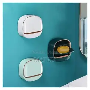 1pc Wall Mounted Soap Holder for Bathroom