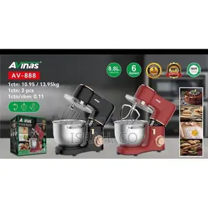 Avinas 8.8 Litres Stand Mixer 1800w Cake Mixer