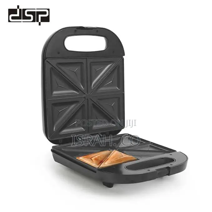 DSP 1400w Kc1203 4-Slice Sandwich Maker Toaster Grill Plate